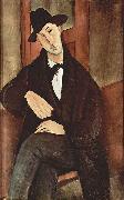 Amedeo Modigliani, Portrat des Mario Varfogli